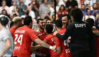 منتخب مصر يكتسح سلوفاكيا في ختام بطولة إسبانيا الودية لكرة اليد