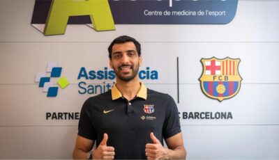 بعد انتقاله لـ برشلونة.. سيف الدرع: لم أعد اللاعب الصغير.. وأتحلى بالشجاعة