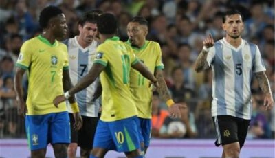 فيديو | لاعب الأرجنتين يسخر من رودريجو في مباراة البرازيل: أنت لا تمتلك شيئًا
