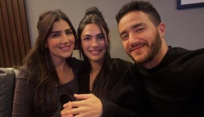 أحمد مالك يشارك صورة مع مي عمر وهدى المفتي .. والجمهور: ثلاثي مرعب