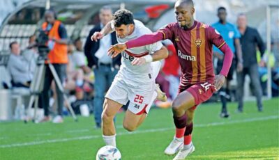 بدلاء الزمالك أمام ستيلينبوش في الكونفدرالية.. ناصر منسي يجاور بنتايج