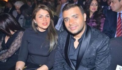 رامي صبري يمنع التصوير من داخل عزاء حماته بمسجد الشرطة