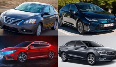 5 سيارات سيدان موديل 2025 تبدأ من 665 ألف جنيه .. صور