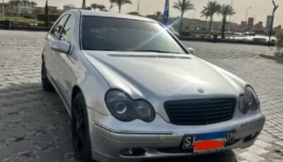 مرسيدس C 180 للبيع بـ 550 ألف جنيه