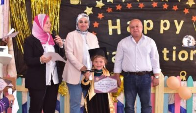 مدرسة العلمين الجديدة الرسمية المتميزة للغات تحتفل بتخرج أول دفعة من رياض الأطفال