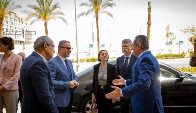 رئيس البرلمان المجري يزور العاصمة الإدارية الجديدة ويشيد بالنقلة العمرانية في مصر
