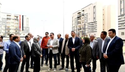 وزير الإسكان يتفقد مشروع “الإسكان الحر” بمدينة السويس الجديدة